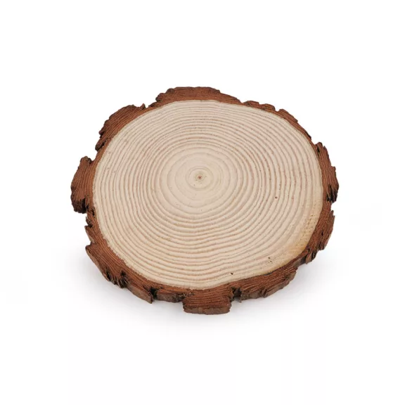 Természetes fa karika / alátét festésre és díszítésre Ø14 cm - természeti (6 db-os csomagolás) Természetes fa karika / alátét festésre és díszítésre Ø14 cm - természeti (6 db-os csomagolás)