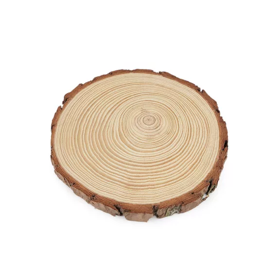 Természetes fa karika / alátét festésre és díszítésre Ø16 cm - természeti (6 db-os csomagolás) Természetes fa karika / alátét festésre és díszítésre Ø16 cm - természeti (6 db-os csomagolás)