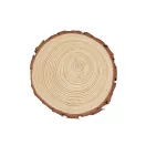 Természetes fa karika / alátét festésre és díszítésre Ø16 cm - természeti (6 db-os csomagolás) Természetes fa karika / alátét festésre és díszítésre Ø16 cm - természeti (6 db-os csomagolás)