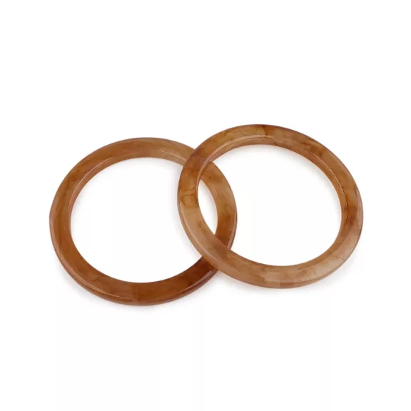 Gyanta táskafül Ø12 cm - 3 teve bézs (6 db-os csomagolás) Gyanta táskafül Ø12 cm - 3 teve bézs (6 db-os csomagolás)