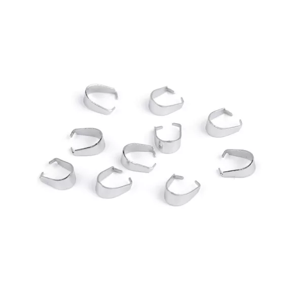 Rozsdamentes acél csúszda ékszerkészítéshez - 2 (4x8 mm) platina (20 db-os csomagolás) Rozsdamentes acél csúszda ékszerkészítéshez - 2 (4x8 mm) platina (20 db-os csomagolás)