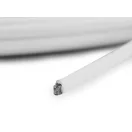 Lapos fémerősítés méterenként 3,5x2,5 mm - fehér (100 m-os csomagolás)