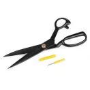 Szabóolló QK hossza 29 cm varratbontóval - fekete (3 db-os csomagolás) Szabóolló QK hossza 29 cm varratbontóval - fekete (3 db-os csomagolás)
