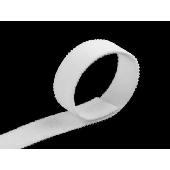 Tépőzár szélessége 15 mm kétoldalas - 1 fehér Tépőzár szélessége 15 mm kétoldalas - 1 fehér