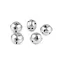 Harangok Ø24 mm, 30 mm - 1 (Ø24 mm) ezüst (10 db-os csomagolás)