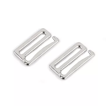   Fürdőruha és fehérnemű kapocs széles 28 mm - nikkel (10 db-os csomagolás)
