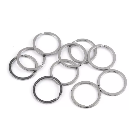 Sebészeti acél kulcstartó Ø25; 28; 32 mm-es lapos - 3 (32 mm) nikkel (50 db-os csomagolás) Sebészeti acél kulcstartó Ø25; 28; 32 mm-es lapos - 3 (32 mm) nikkel (50 db-os csomagolás)