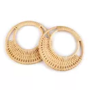 Rattan táskafül Ø16,5 cm - természeti (12 db-os csomagolás) Rattan táskafül Ø16,5 cm - természeti (12 db-os csomagolás)