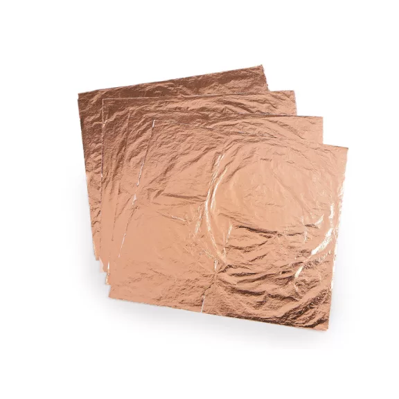 Füstfólia lapok díszítésre 14x14 cm - 2 rézsárga (1 szett) Füstfólia lapok díszítésre 14x14 cm - 2 rézsárga (1 szett)
