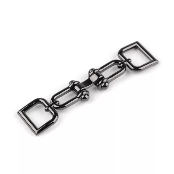 Dísz kapocs lyuk 15 mm - 2 nikkel fekete (15 pár) Dísz kapocs lyuk 15 mm - 2 nikkel fekete (15 pár)