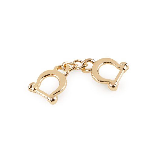 Fém kapocs / dísz bújtató 10 mm