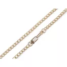 Lánc táskára karabinerrel hossza 125 cm, szélessége 8 mm - 2 nikkel fekete (9 db-os csomagolás)