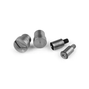   Beüthető aparát pénztárca kapocsra / táskára - 1 (20 mm) nikkel (2 szett)