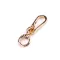 Fém forgó karabiner 13 mm - 2 rózsaarany (1 db-os csomagolás)