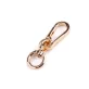 Fém forgó karabiner 13 mm
