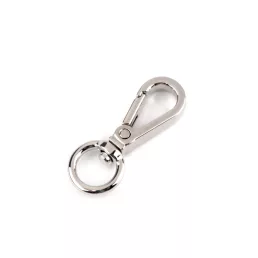 Fém forgó karabiner 9 mm-es lyuk