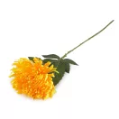 Mű krizantén - 9 (Ø18 cm) sárga nyitott (1 db-os csomagolás) Mű krizantén - 9 (Ø18 cm) sárga nyitott (1 db-os csomagolás)