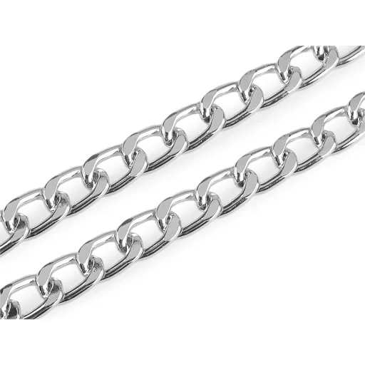 Lapos lánc, szélessége 13 mm, folyóméteres