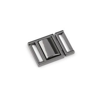 Fém csat / kapocs, bújtató 16 mm