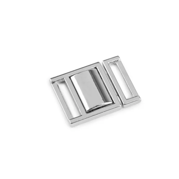 Fém csat / kapocs, bújtató 16 mm - 1 nikkel (1 pár) Fém csat / kapocs, bújtató 16 mm - 1 nikkel (1 pár)