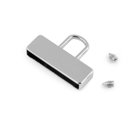 Fém heveder végzár széles 25 mm