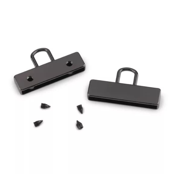 Fém heveder végzár széles 32 mm - 2 nikkel fekete (10 db-os csomagolás) Fém heveder végzár széles 32 mm - 2 nikkel fekete (10 db-os csomagolás)