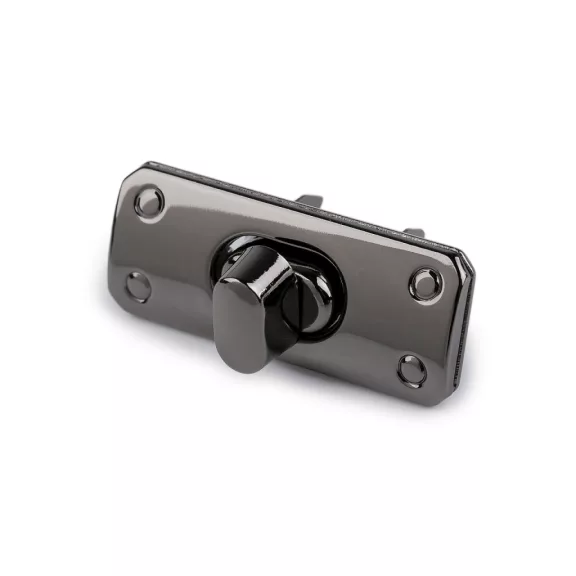 Táska kapocs 17x43 mm - 2 nikkel fekete (10 szett) Táska kapocs 17x43 mm - 2 nikkel fekete (10 szett)