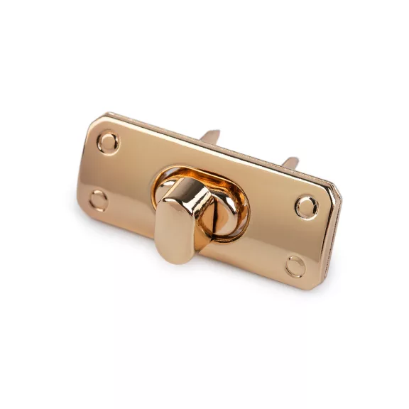 Táska kapocs 17x43 mm - 3 rózsaarany (1 szett) Táska kapocs 17x43 mm - 3 rózsaarany (1 szett)