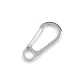 Fém karabiner befűző 8 mm