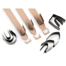 18 db diy kézi bőrvágó forma óra öv öv hátizsák - nikkel (2 szett) 18 db diy kézi bőrvágó forma óra öv öv hátizsák - nikkel (2 szett)