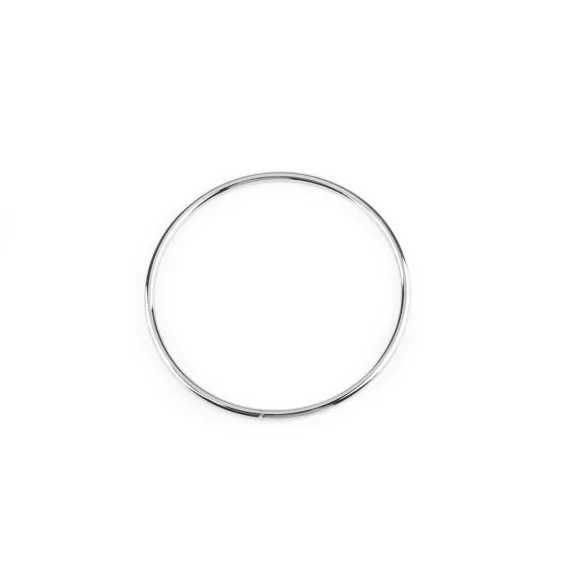 Fém karika nem hegesztett / táskafül Ø11 cm - 1 nikkel (12 db-os csomagolás) Fém karika nem hegesztett / táskafül Ø11 cm - 1 nikkel (12 db-os csomagolás)
