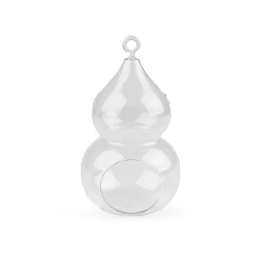 Üveg aerárium 12x20 cm - Transparent (3 db-os csomagolás)