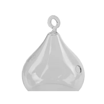 Üveg aerárium 12x20 cm - Transparent (3 db-os csomagolás)