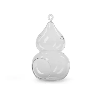 Üveg aerárium 12x20 cm - Transparent (3 db-os csomagolás)