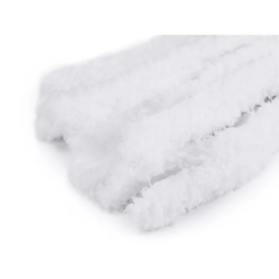 Jumbo mikroplüss drótok / állatkák készítéséhez Ø20 mm hossz 100 cm - 1 fehér (5 db-os csomagolás) Jumbo mikroplüss drótok / állatkák készítéséhez Ø20 mm hossz 100 cm - 1 fehér (5 db-os csomagolás)