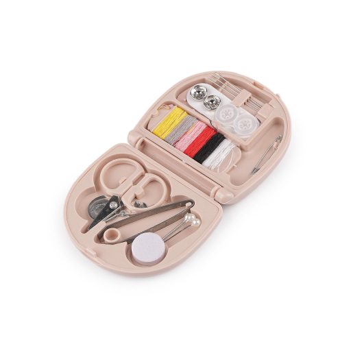 Utazó varrókészlet műanyag dobozban