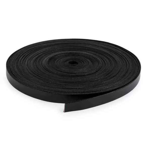 Bőr pánt / táskafül szélessége 15 mm folyóméter - 2 fekete Bőr pánt / táskafül szélessége 15 mm folyóméter - 2 fekete