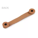 Bőr fül / fogantyú kosarakhoz és fedőkhöz, csavaros szegecs 2x15 cm - természetes barna (10 db-os csomagolás) Bőr fül / fogantyú kosarakhoz és fedőkhöz, csavaros szegecs 2x15 cm - természetes barna (10 db-os csomagolás)