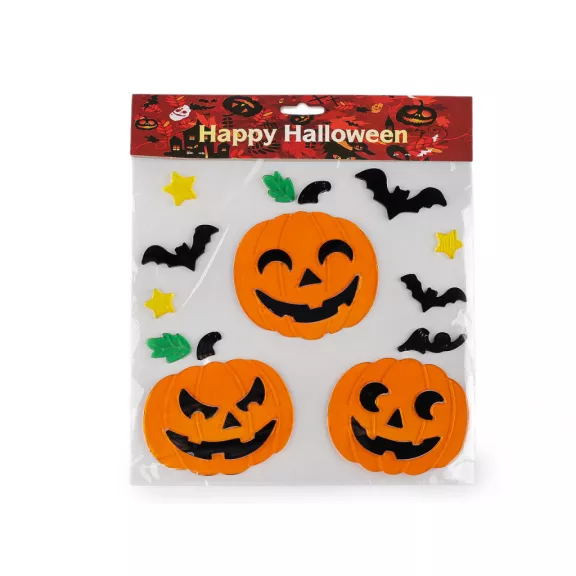 Gél matricák Halloween / boszorkány - 1 narancssárga Dinnye (1 lap) Gél matricák Halloween / boszorkány - 1 narancssárga Dinnye (1 lap)