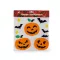 Gél matricák Halloween / boszorkány - 1 narancssárga Dinnye (1 lap)
