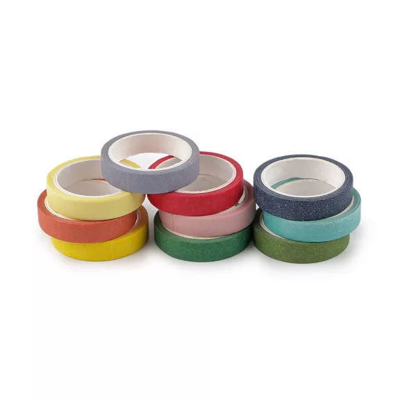 Washi papír ragasztószalag széles 7 mm - mix (1 doboz) Washi papír ragasztószalag széles 7 mm - mix (1 doboz)