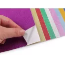 Öntapadós csillámos fólia 10x15 cm - mix (1 szett)
