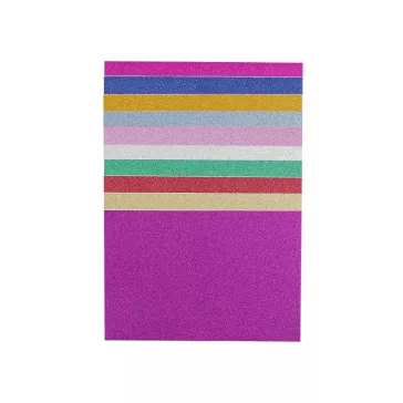 Öntapadós csillámos fólia 10x15 cm - mix (3 szett)