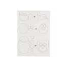 Öntapadós csillámos fólia 10x15 cm - mix (3 szett) Öntapadós csillámos fólia 10x15 cm - mix (3 szett)