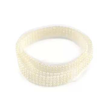   Öntapadós strasszkő szalag széles 12 mm - 12 gyöngyszín (1 db-os csomagolás)
