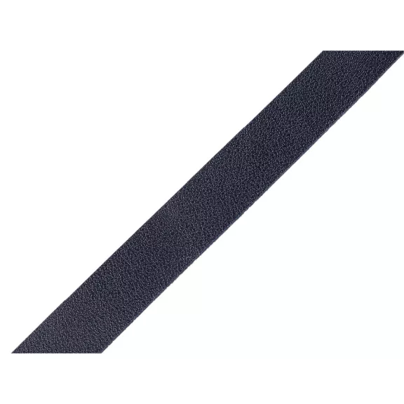 Műbőr táska fül széles 20 mm - félkész termék - 5 blue dark (18,3 m-es csomagolás) Műbőr táska fül széles 20 mm - félkész termék - 5 blue dark (18,3 m-es csomagolás)