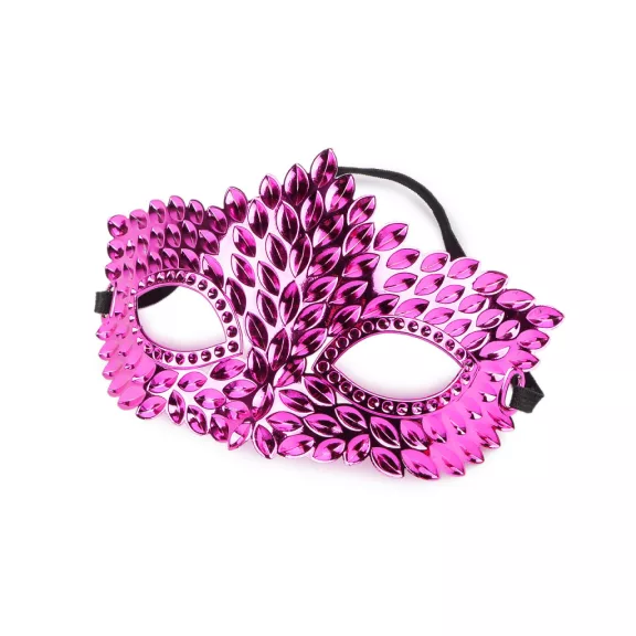 Karneváli maszk álarc - 3 pink (6 db-os csomagolás) Karneváli maszk álarc - 3 pink (6 db-os csomagolás)