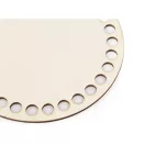 Horgoláshoz / kosárkészítéshez való fa alap Ø12 cm - természetes világos (10 db-os csomagolás) Horgoláshoz / kosárkészítéshez való fa alap Ø12 cm - természetes világos (10 db-os csomagolás)