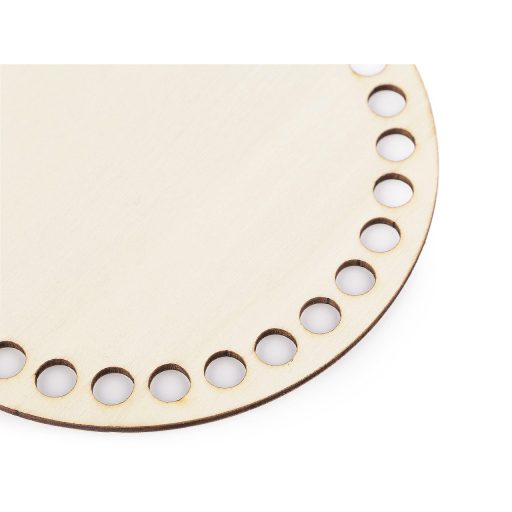 Horgolható kosár alap / kosár táska készítéshez Ø12 cm