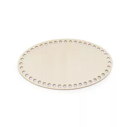 Horgolható kosár alap / kosár készítéshez 15x25 cm